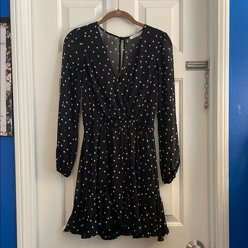 Black Polka Dot Dress